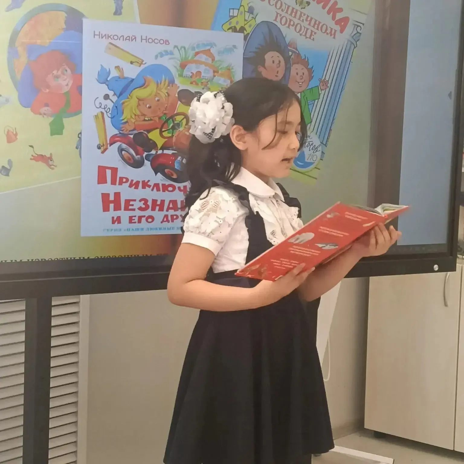 📚 Продолжается фестиваль «ПредпоЧтение»!  В нашей школе во 2-х классах ребята делились впечатлениями