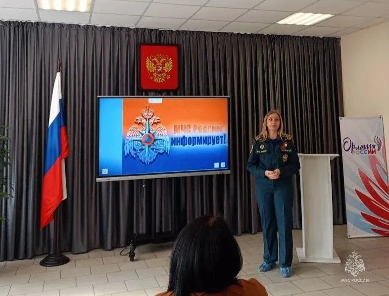 ✅«Безопасность — это важно!»: сотрудники ГИМС провели профилактическую беседу в рамках Месячника без