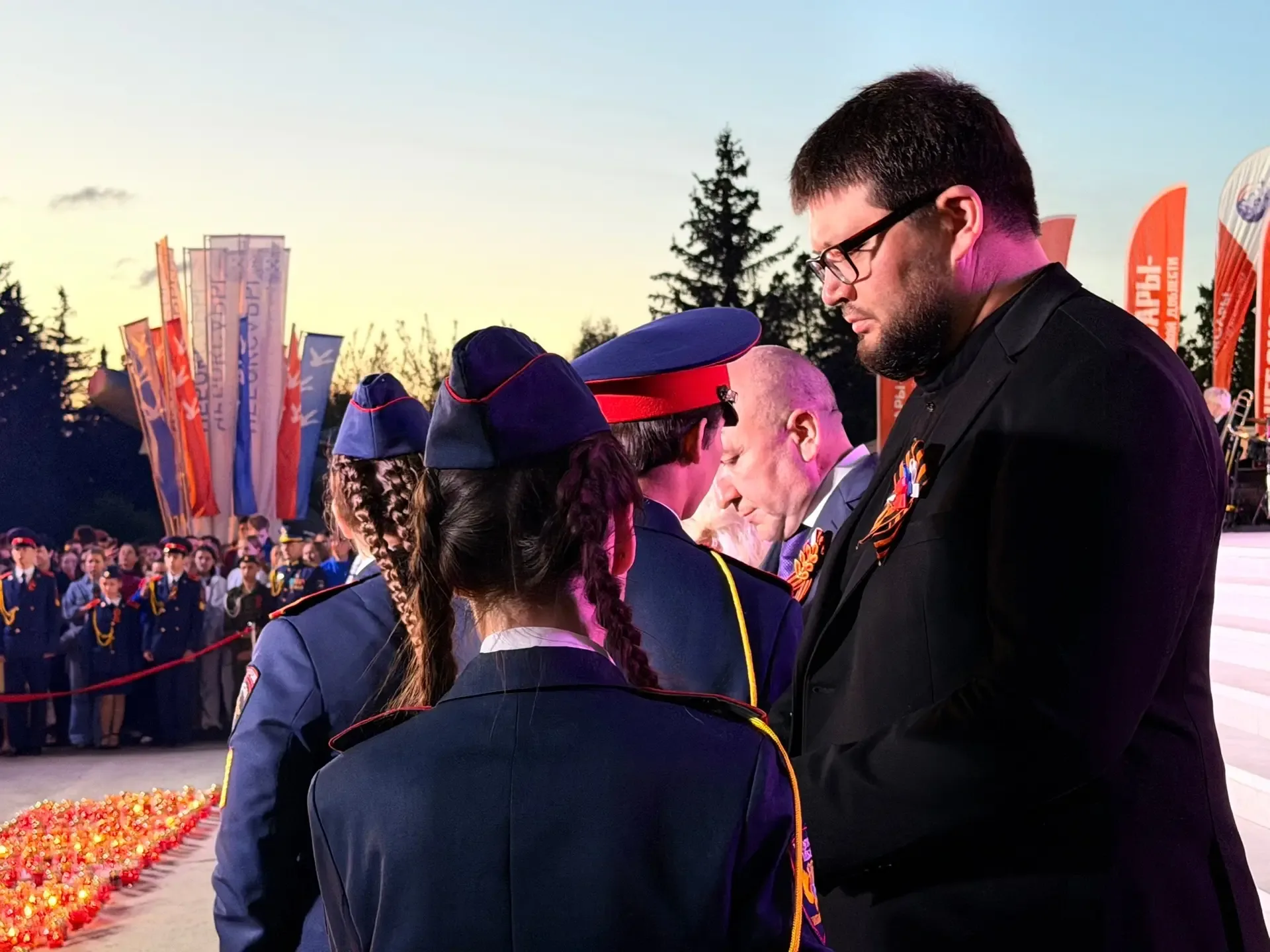 🕯️8 мая в г.Чебоксары прошла всероссийская акция «Свеча памяти». Обучающиеся нашей школы, педагоги, 