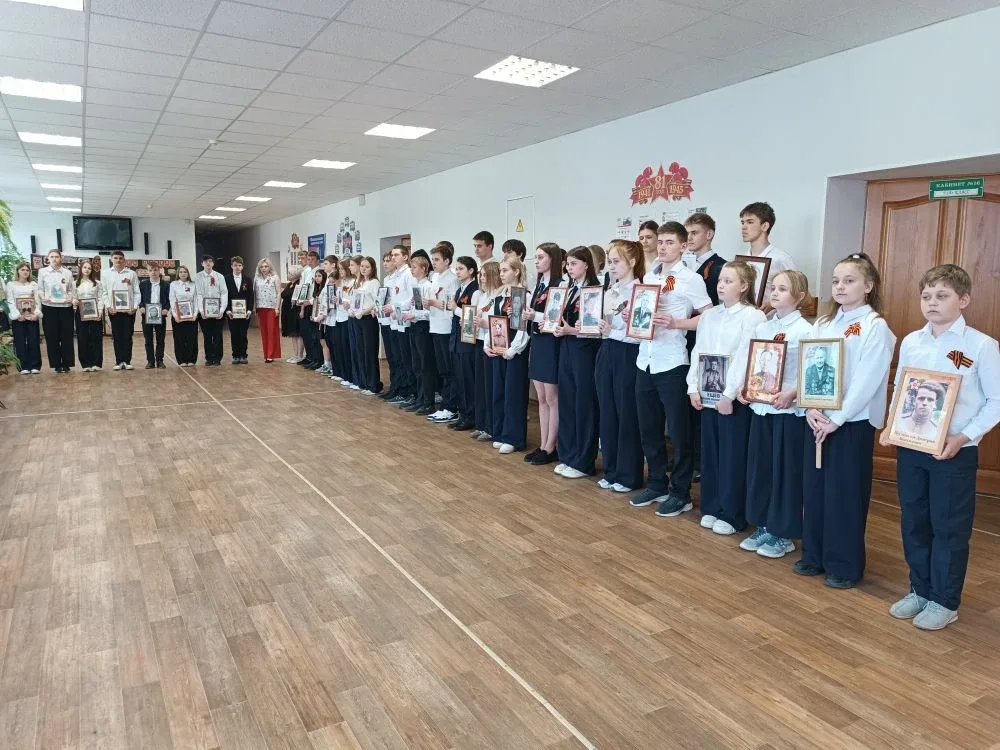 🎖️ «Бессмертный полк трудового тыла» в МБОУ Староюрьевской СОШ  В девятый день ликующего мая, Когда 