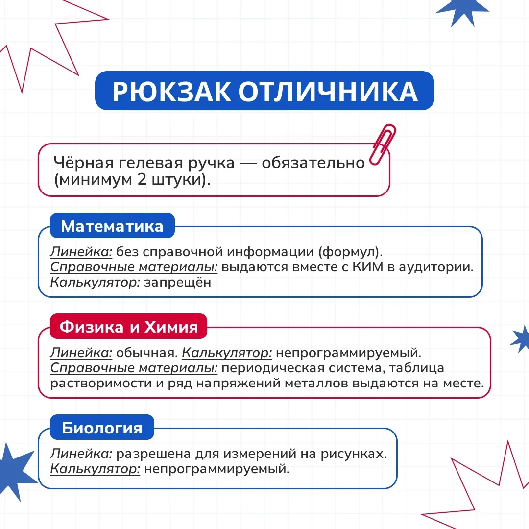 Внимание, выпускники! Гайд по сдаче экзаменов ❗  Подготовка к ЕГЭ и ОГЭ — это не только решение зада