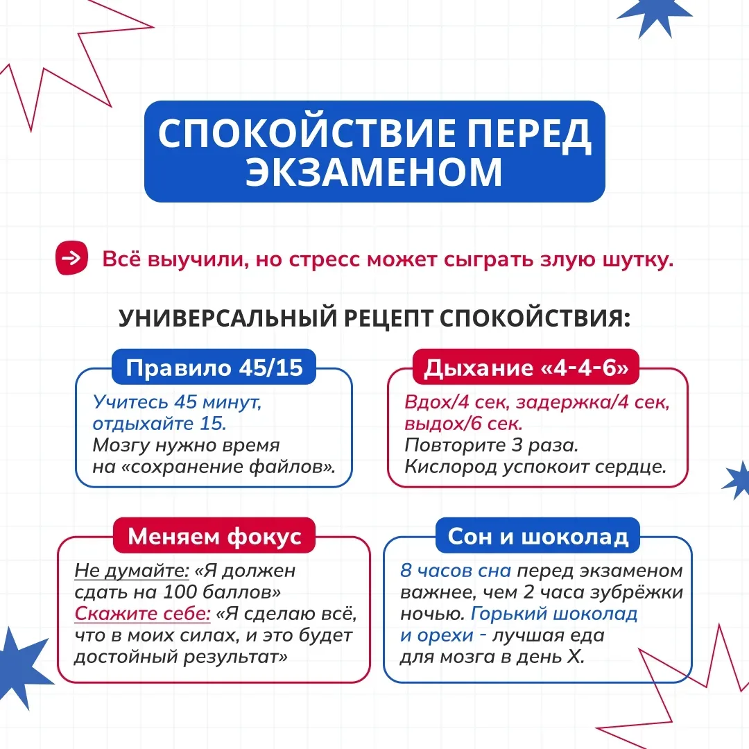 Внимание, выпускники! Гайд по сдаче экзаменов ❗  Подготовка к ЕГЭ и ОГЭ — это не только решение зада