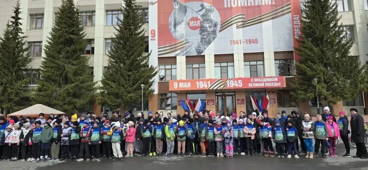 Легкоатлетический забег  Несмотря на снег, ветер и холод, ребята нашей школы проявили стойкость, хар