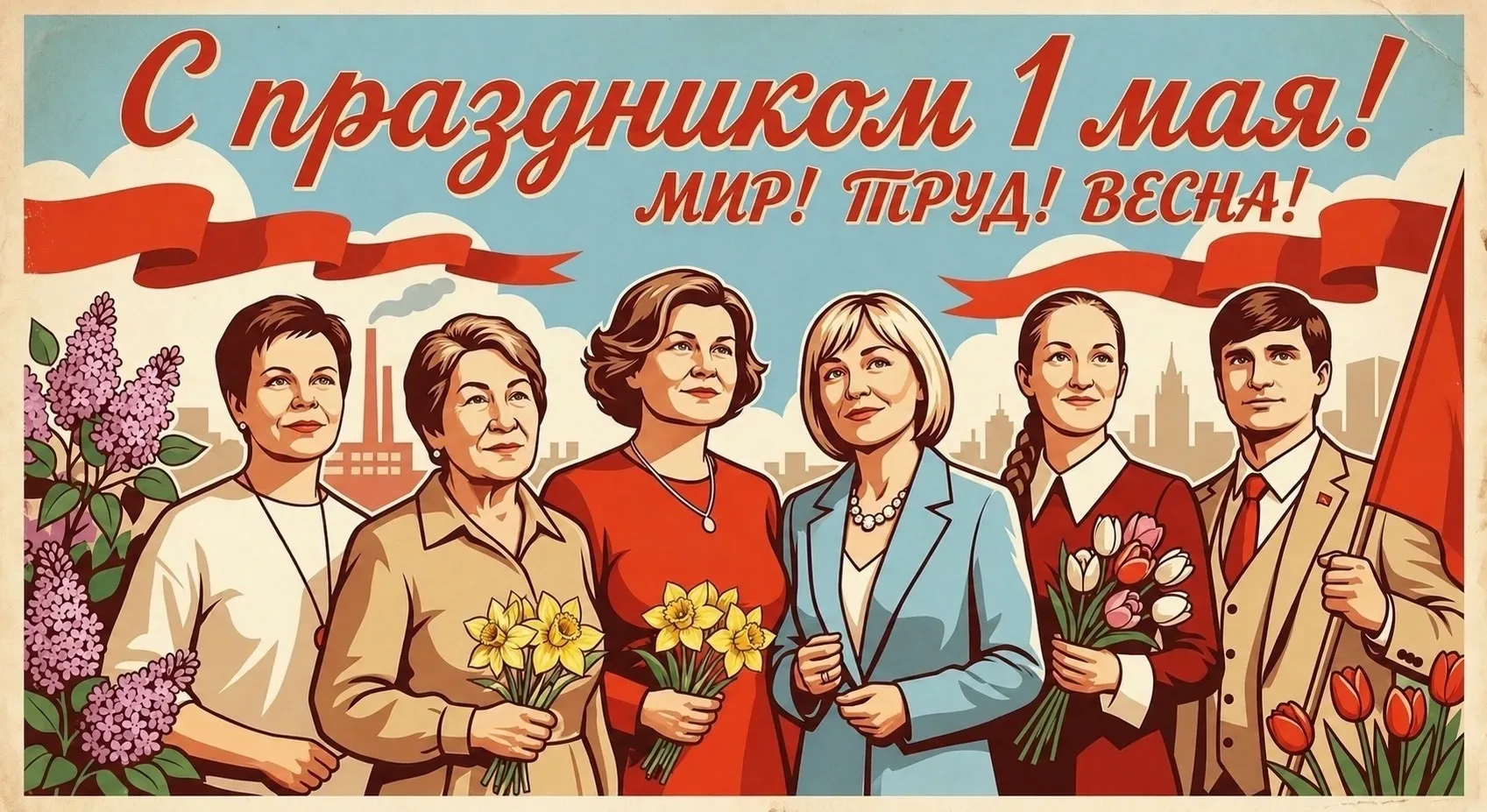 🌷1 мая: история и традиции праздника   Дорогие друзья! Поздравляем с праздником весны и труда и пред
