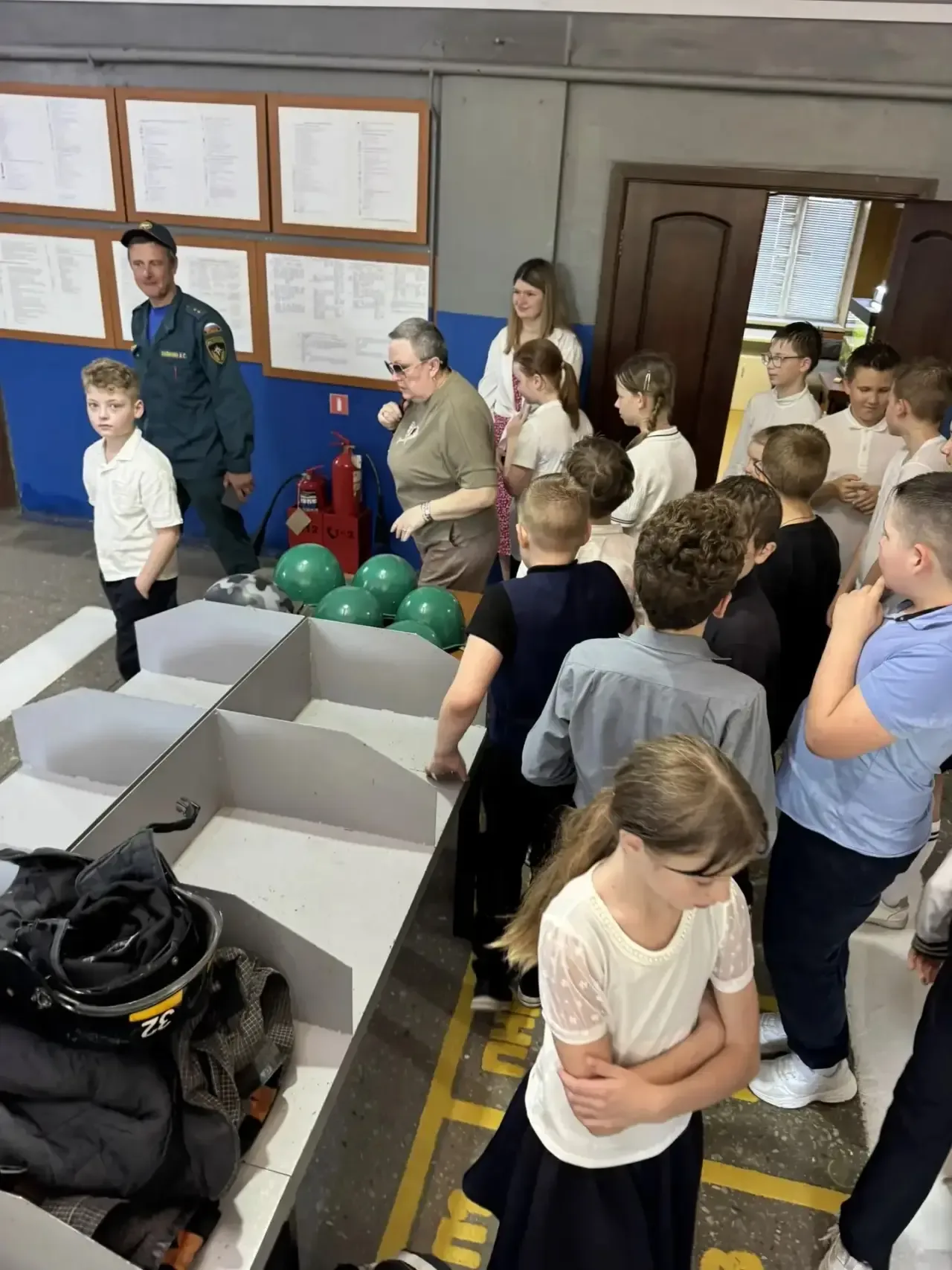 🚒 Сегодня у 4Б класса был не просто урок, а настоящий праздник!  Ребята побывали на экскурсии в пожа