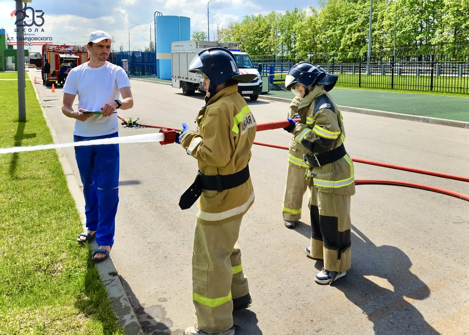 Школа безопасности  👨‍🚒⛑На этих выходных более 600 участников из школ Северо-Восточного округа город
