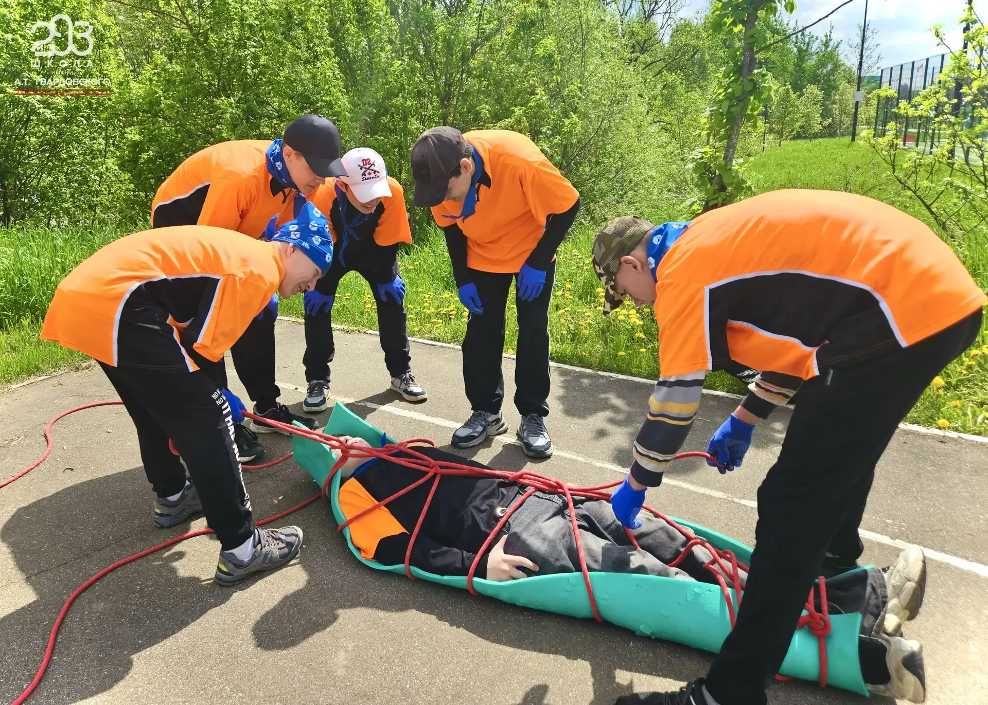 Школа безопасности  👨‍🚒⛑На этих выходных более 600 участников из школ Северо-Восточного округа город