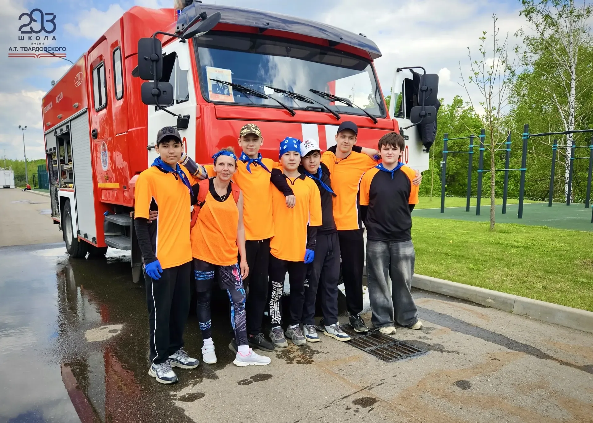 Школа безопасности  👨‍🚒⛑На этих выходных более 600 участников из школ Северо-Восточного округа город
