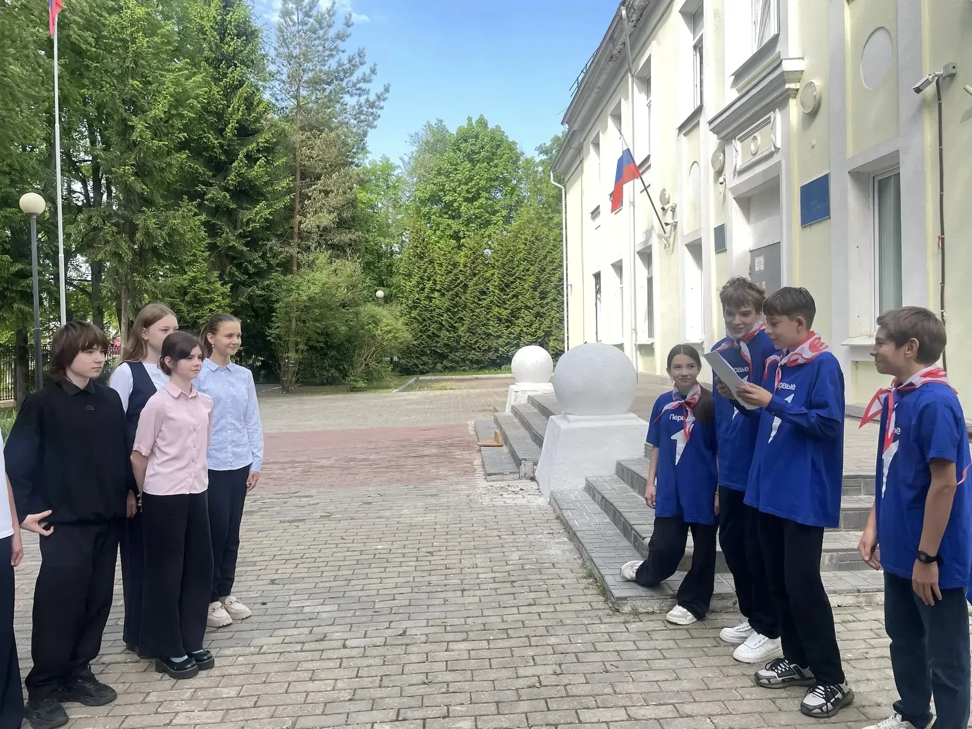 19 мая, в День детских общественных организаций России, наши активисты «Движения Первых» и крутой пр