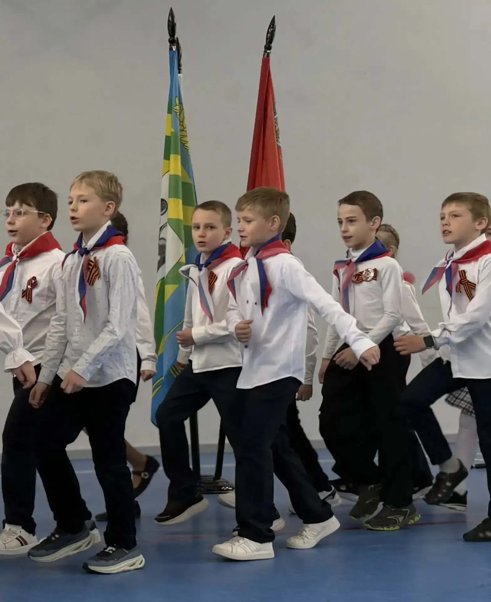 🎖️🎖️🎖️На этой неделе в корпусе 1  на ул. Советская, 24 было по-настоящему громко и торжественно. Зде