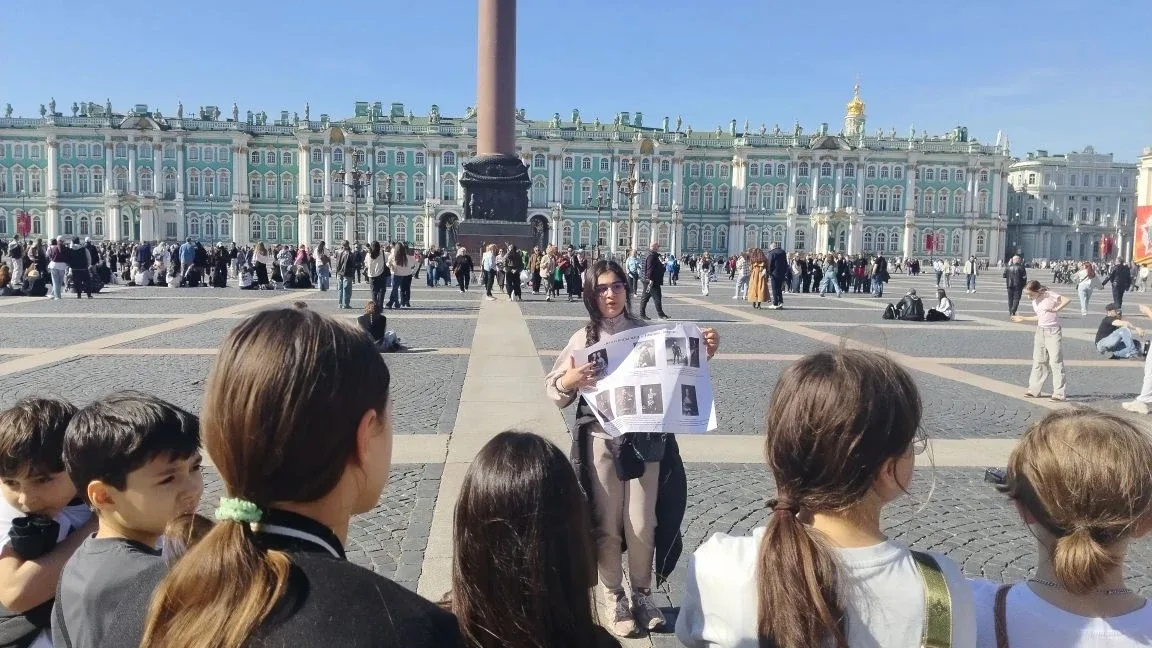 Защита проекта "Северная столица" удалась на все 💯, это было невероятно здорово! Ученики 4 "И" класс