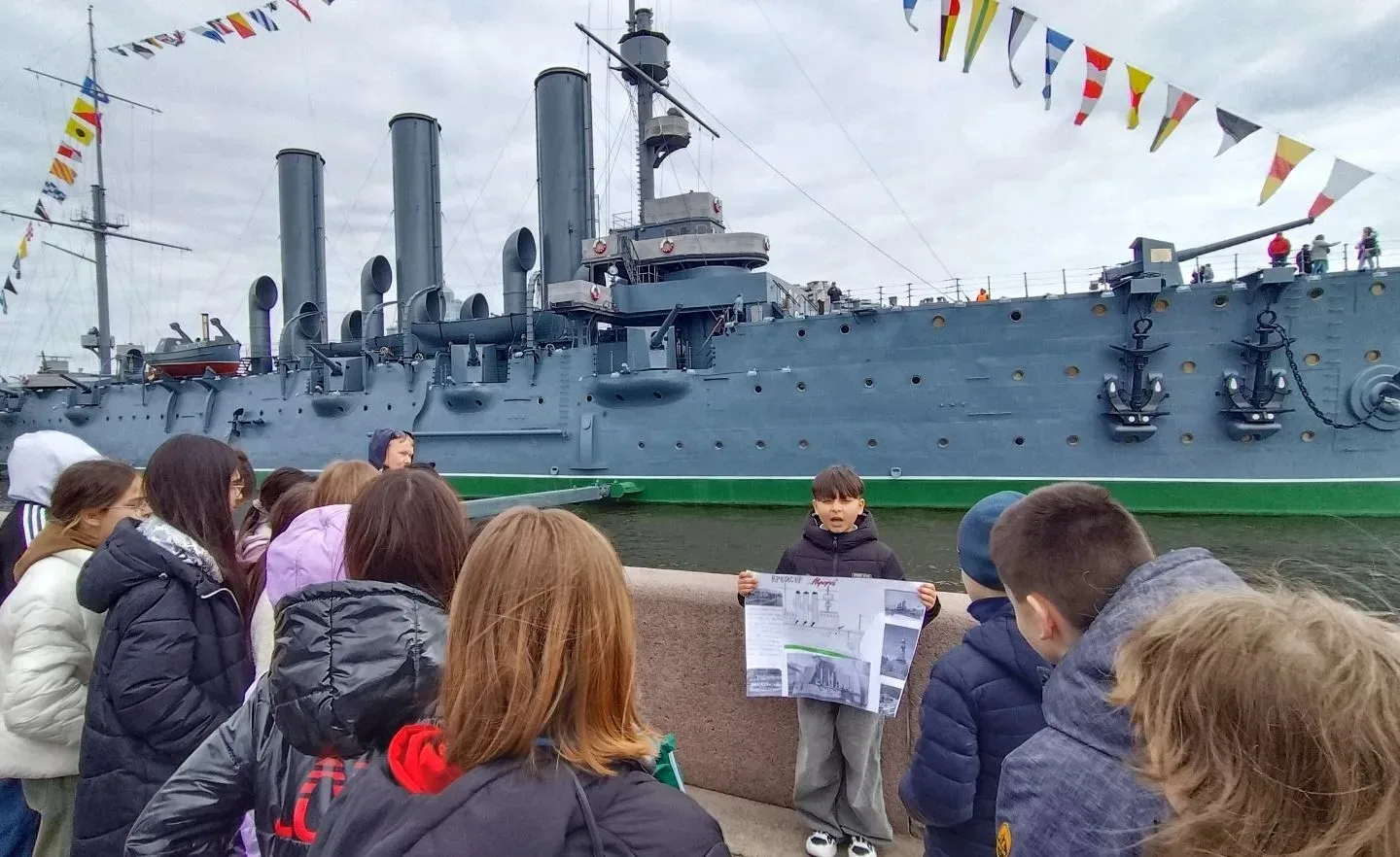 Защита проекта "Северная столица" удалась на все 💯, это было невероятно здорово! Ученики 4 "И" класс