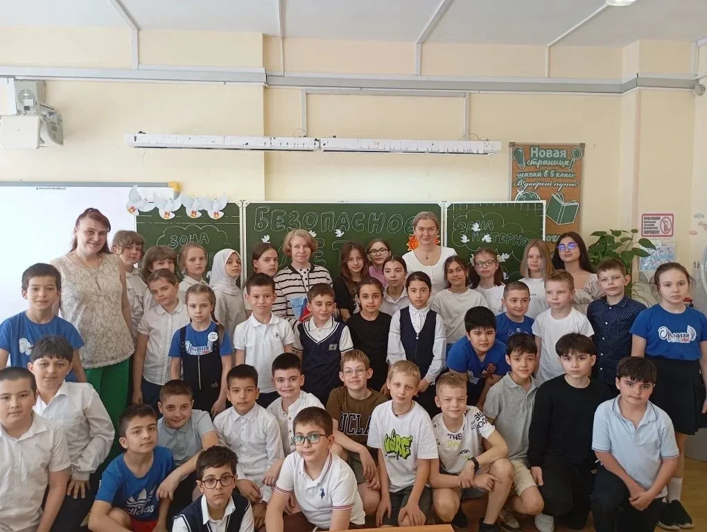▌ 🇷🇺 Патриотический урок с Екатериной Трубиной  Сегодня, 22 мая, для учеников 2К и 4И состоялся особ