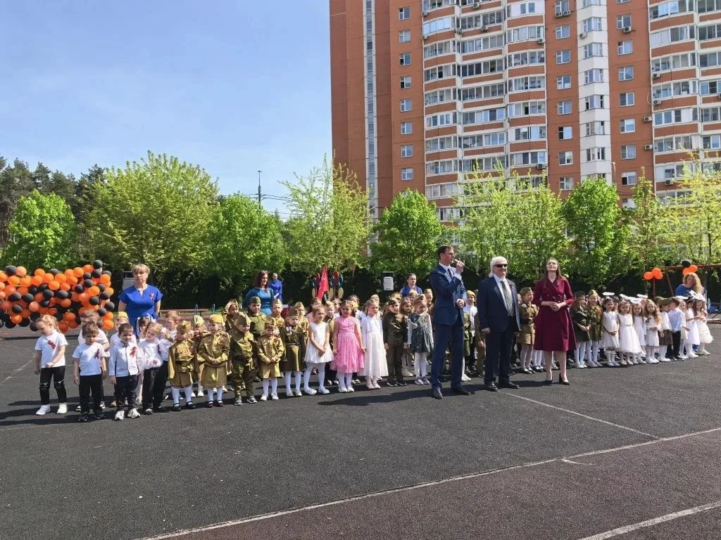 «Победа в сердце каждого живëт! ПАРАД ПРАВНУКОВ» 14 мая в дошкольном отделении (Завидная д.2) состоя