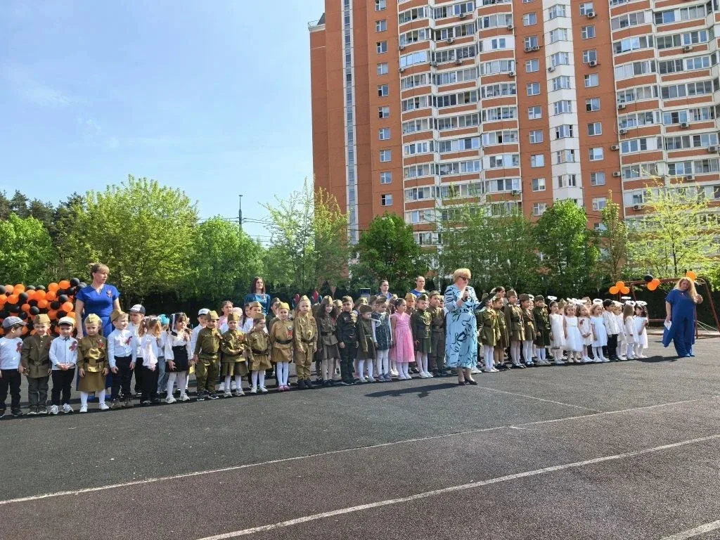 «Победа в сердце каждого живëт! ПАРАД ПРАВНУКОВ» 14 мая в дошкольном отделении (Завидная д.2) состоя