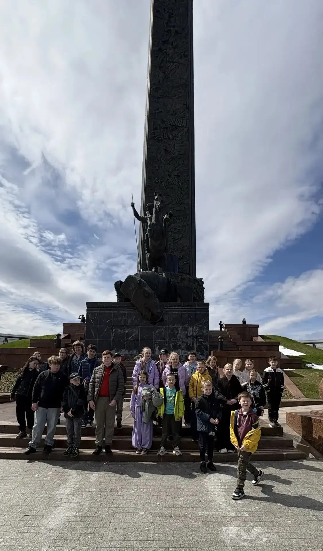 Помним. Гордимся. Чтим. 🇷🇺  В преддверии Дня Победы ученики Пролетарской школы посетили Музей Победы