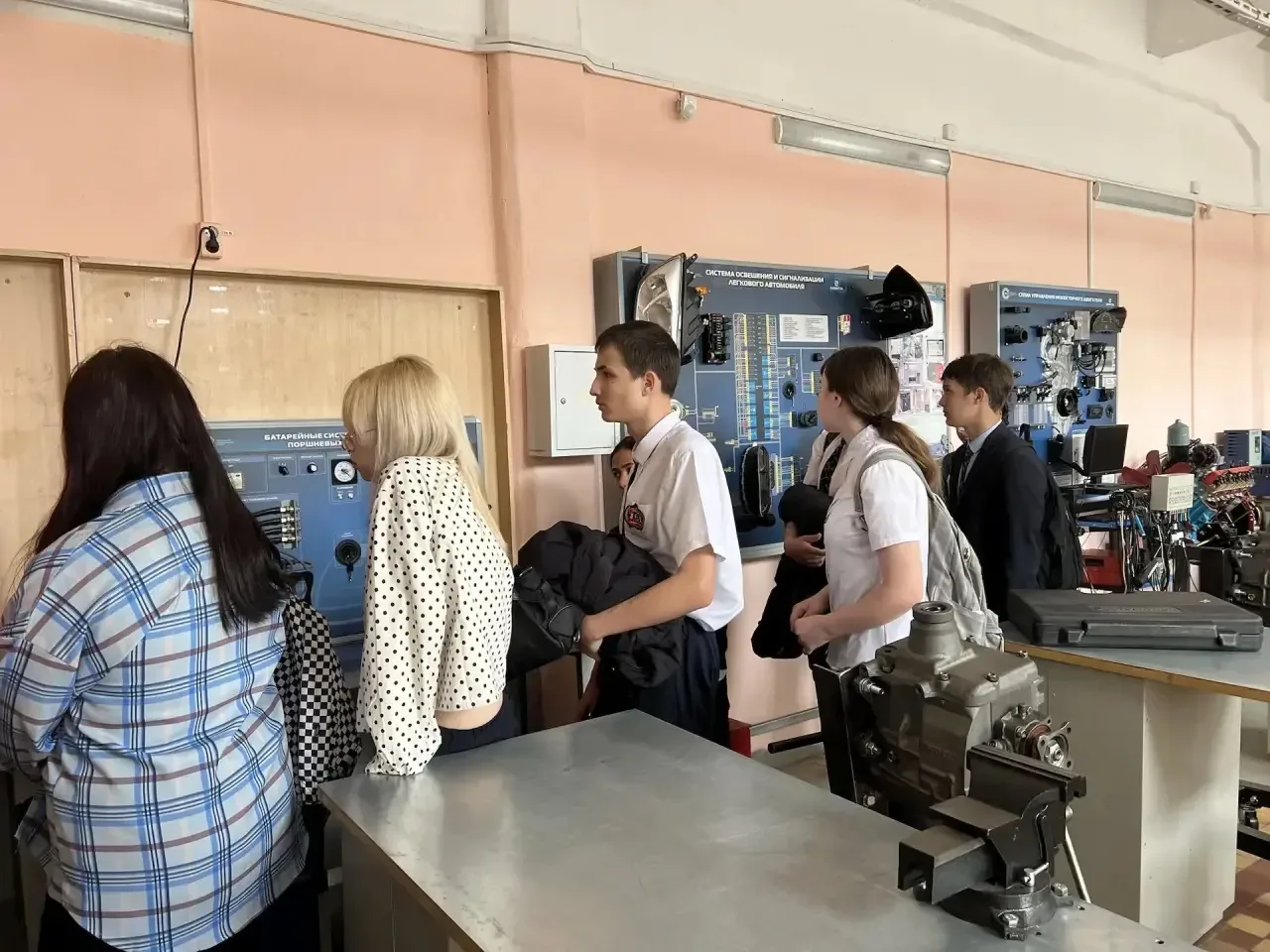 ✨ Профильная экскурсия в «Новороссийском профессиональном техникуме» ✨  14 мая наши гимназисты в рам