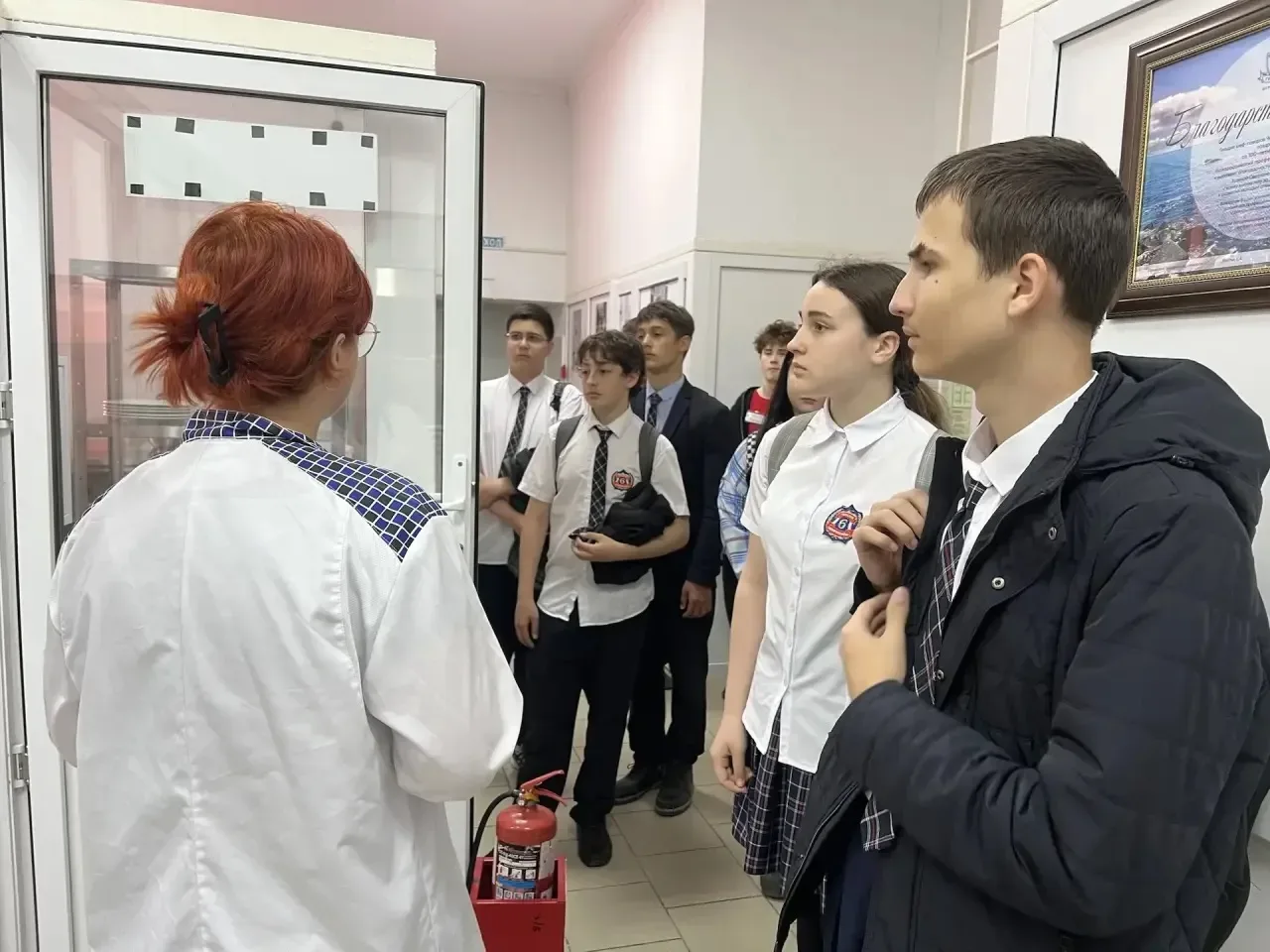 ✨ Профильная экскурсия в «Новороссийском профессиональном техникуме» ✨  14 мая наши гимназисты в рам
