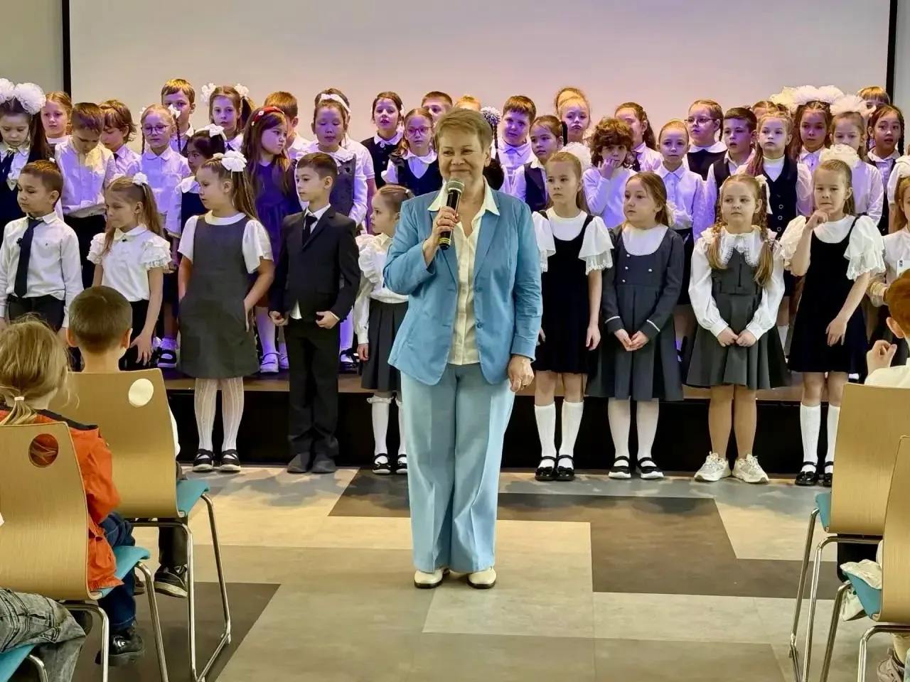 🔔 Прощай, 1-й класс! Первые победы и большие планы  ✨ На прошлой неделе в стенах нашей школы было по