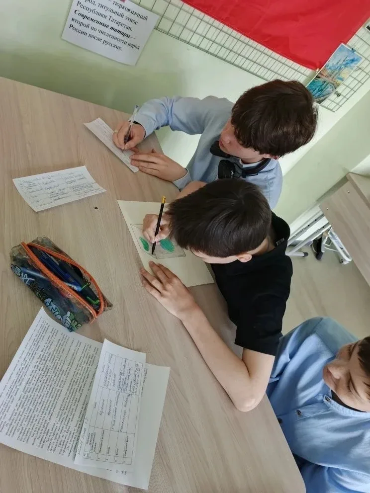 Друзья, в продолжение темы географии: в рамках Недели одной книги на уроке географии ученики 7 "Г" к