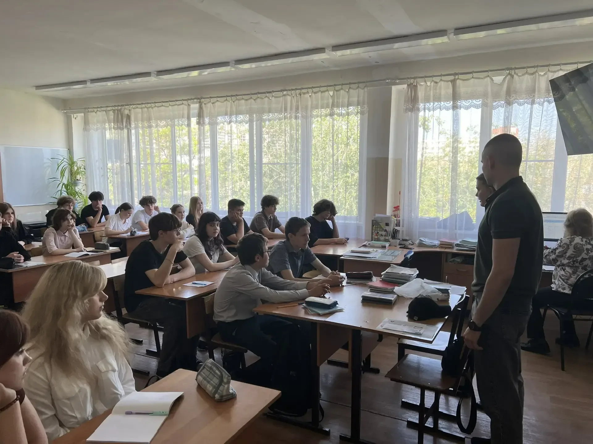 15.05.2026 прошла встреча сотрудников полиции: инспектора ПДН ОПДН ОУУП и ПДН ОП № 3 Управления МВД 