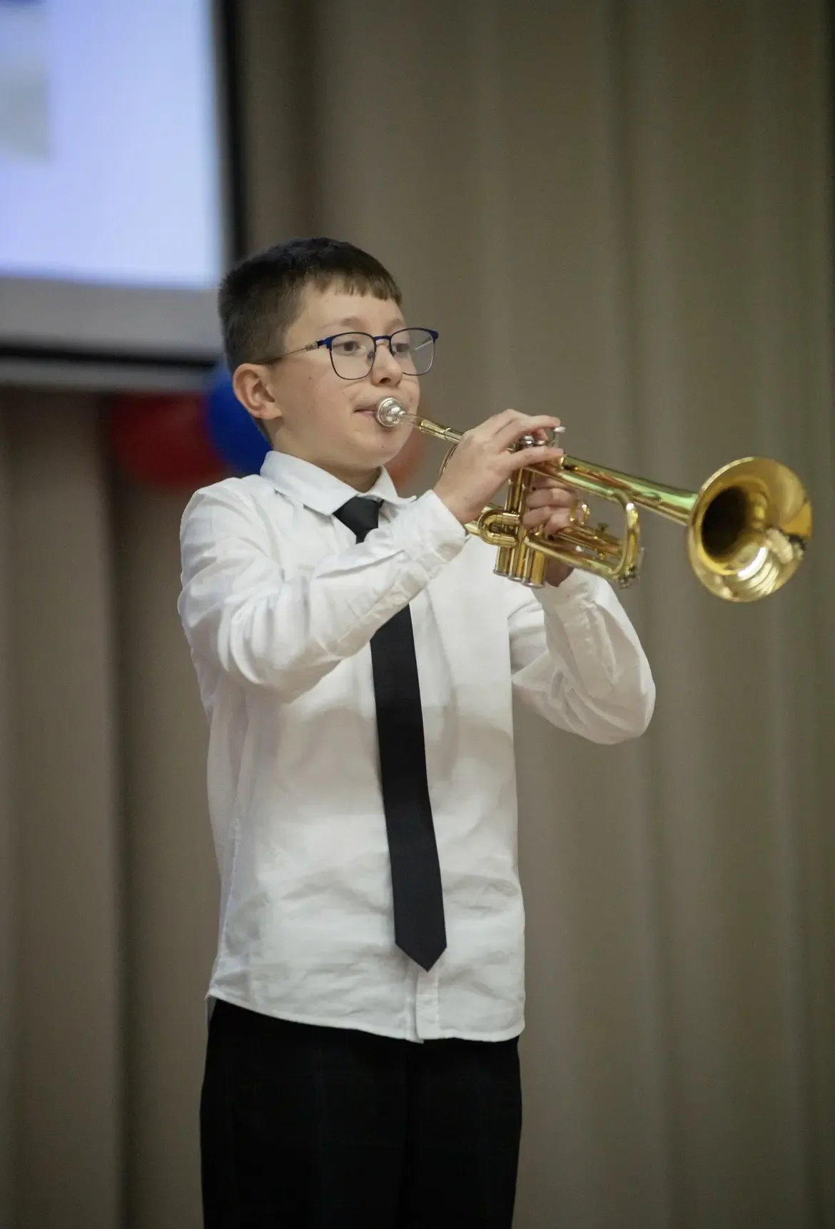 ᴛᴀᴧᴀнᴛ, ᴋоᴛоᴩый зʙучиᴛ ᴦᴩоʍᴋо 🎺  👏 В нашей школе учатся по-настоящему талантливые дети, и один из ни