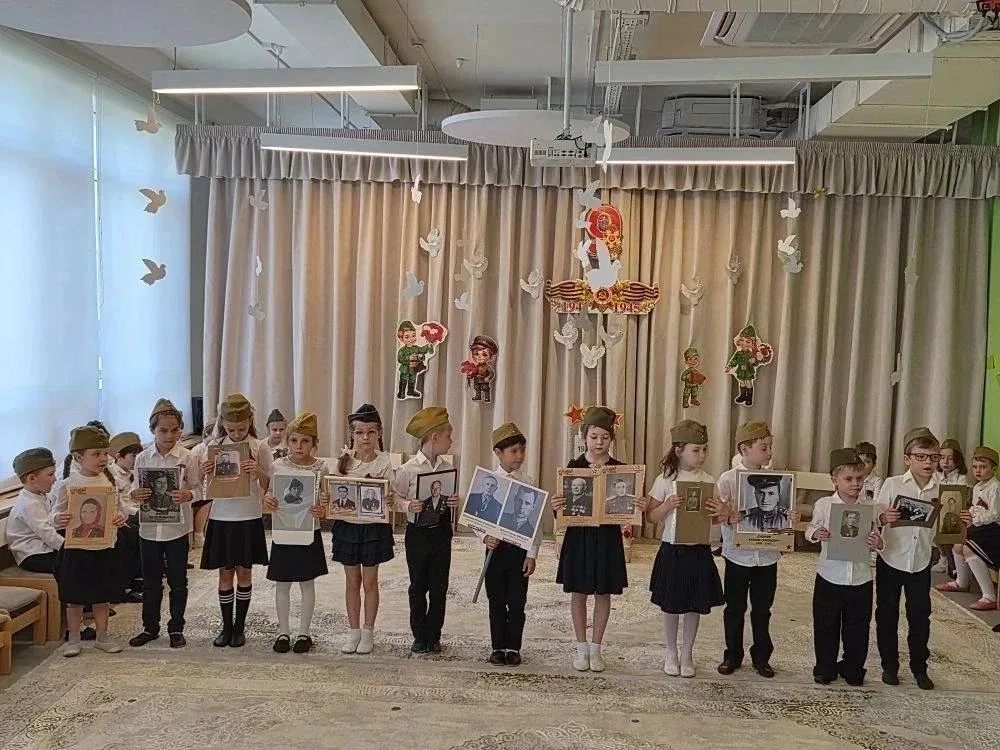 🎖 Наследники Победы!  В нашем детском саду прошло торжественное мероприятие, посвященное Дню Великой