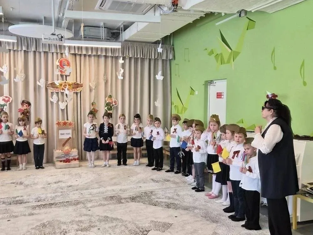 🎖 Наследники Победы!  В нашем детском саду прошло торжественное мероприятие, посвященное Дню Великой