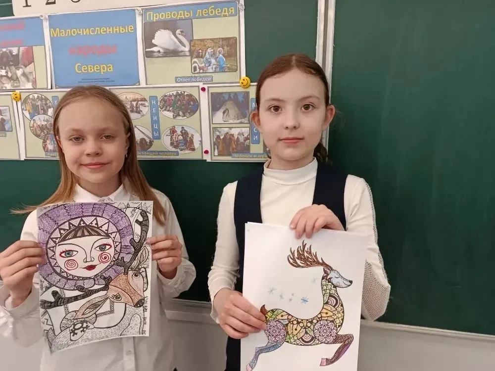 30.04.  "День коренных малочисленных народов РФ"  В 3 "Е",3 "Т",4 "Т", 3"М" классах прошло внеурочно
