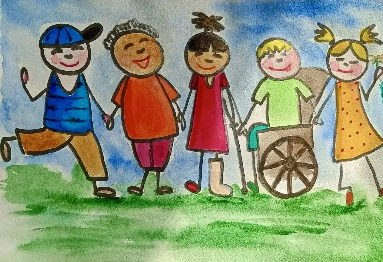 🎨 Победитель конкурса творческих работ «Добро без границ»  Мы все можем видеть и чувствовать добро. 