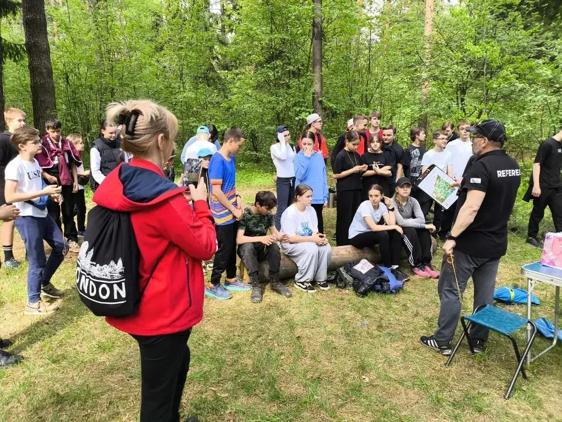 🏕 В преддверии ежегодного турслёта наши учащиеся приняли участие в муниципальной тренировке по спорт