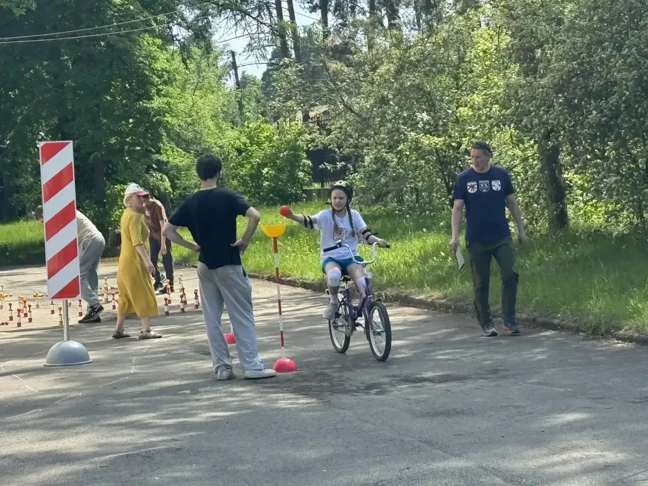 🚴‍♂️ «Хранители дорог» в деле! Наш отряд ЮИД «Хранители дорог» принял активное участие в престижном 