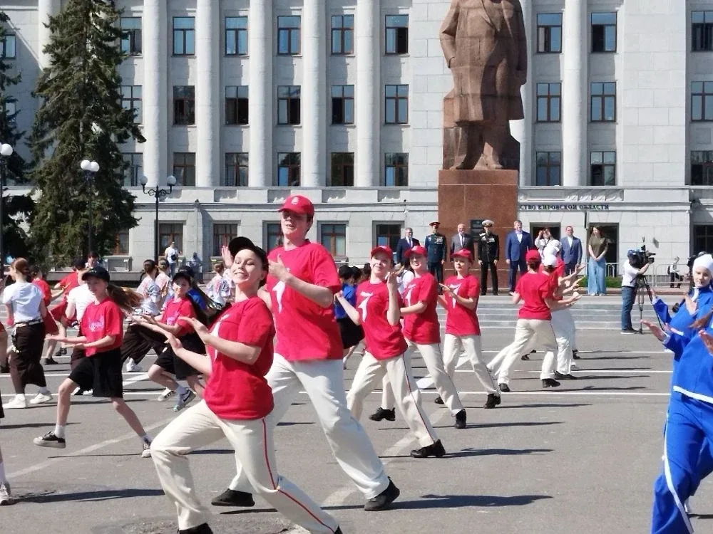 🥁 Первый Парад  детских общественных объединений.                                                   