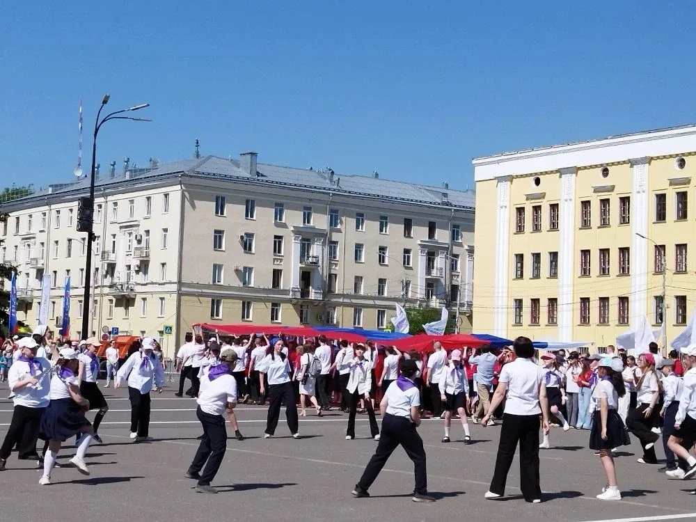 🥁 Первый Парад  детских общественных объединений.                                                   