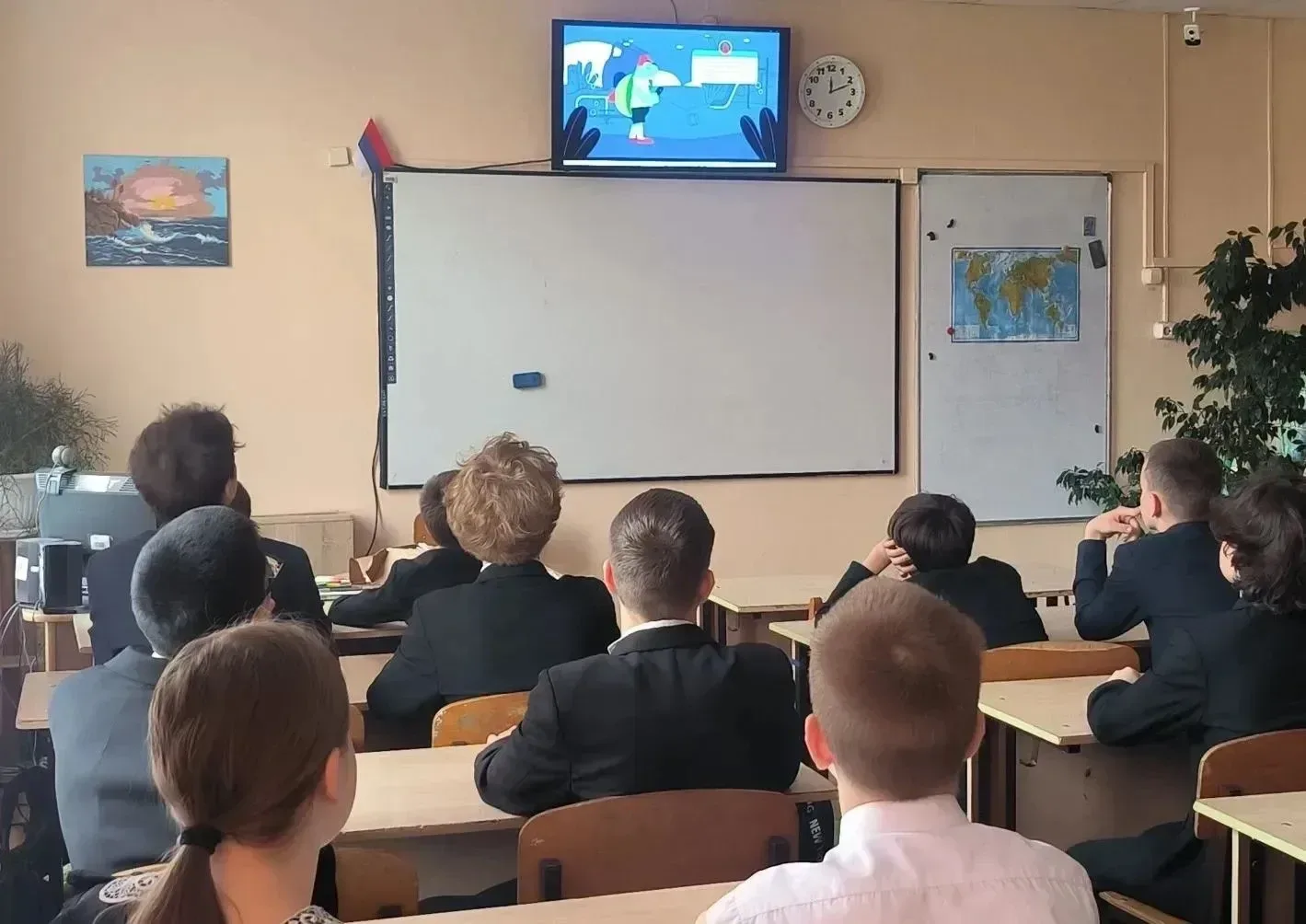 ✨ 14 мая в нашем Центре Образования  прошел увлекательный урок цифры на тему "Кибербезопасность в се