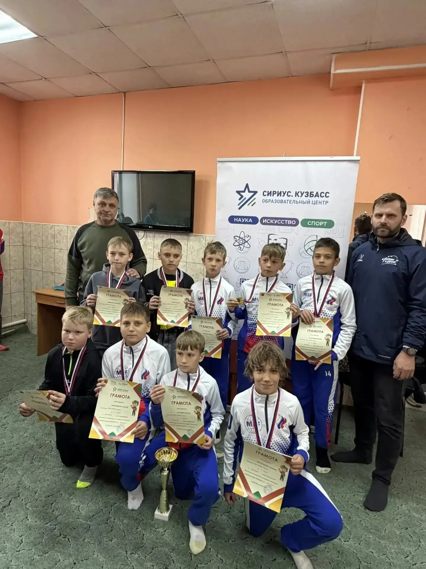 🏆 Поздравляем с победой! 🎉  13 мая в г. Кемерово на футбольном поле стадиона "Кировец" прошел регион