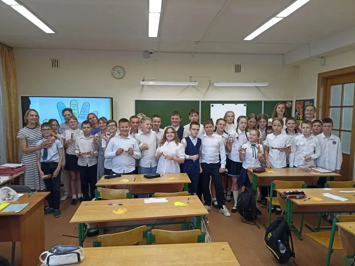 Открытый урок в 5м классе по теме: "Решение задач на дроби" прошёл при активном участии детей и роди