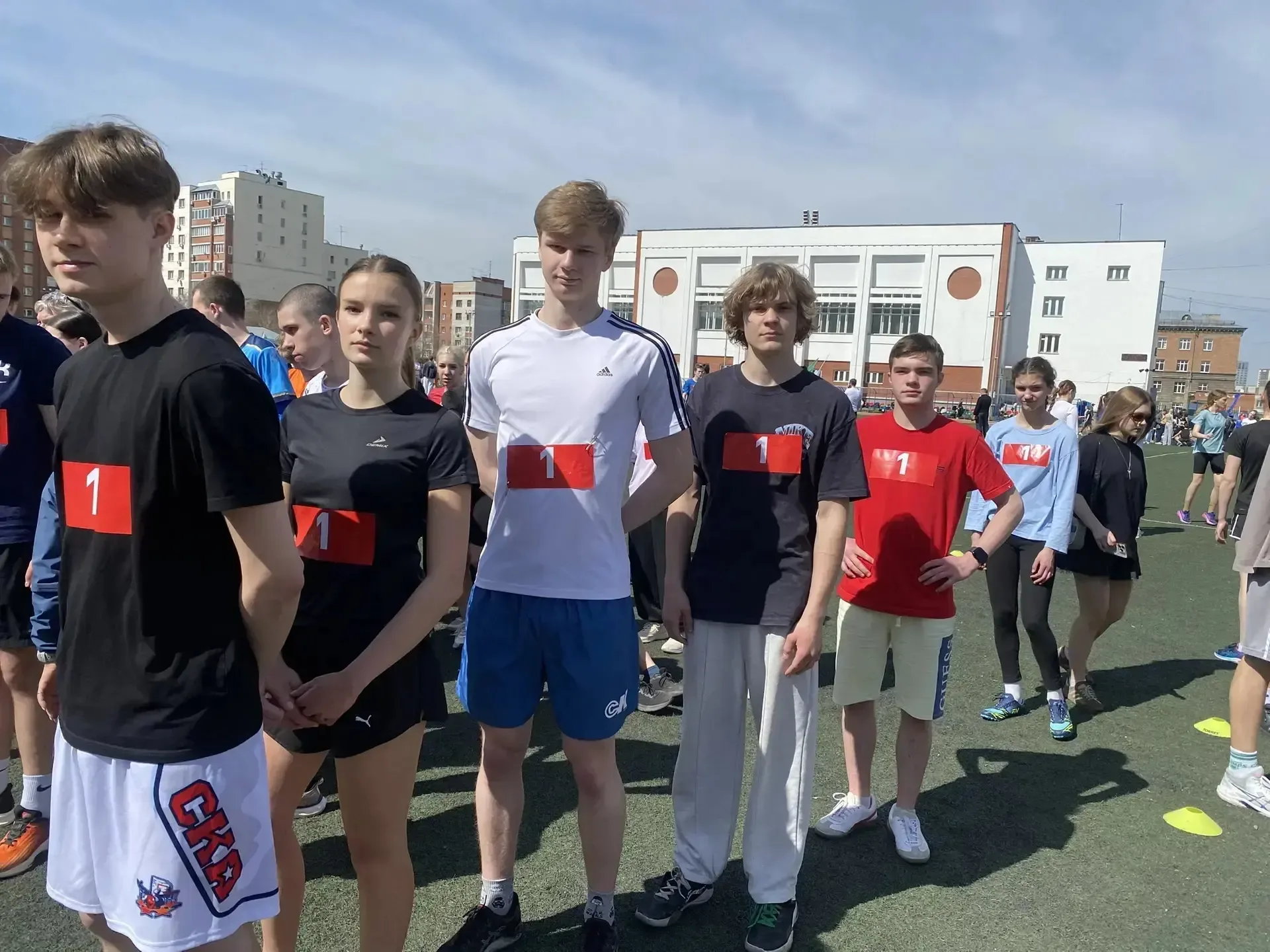 🏃‍♂️ЭСТАФЕТА ПАМЯТИ🏆  Поздравляем сборную команду гимназии с III местом в 49-й легкоатлетической эст