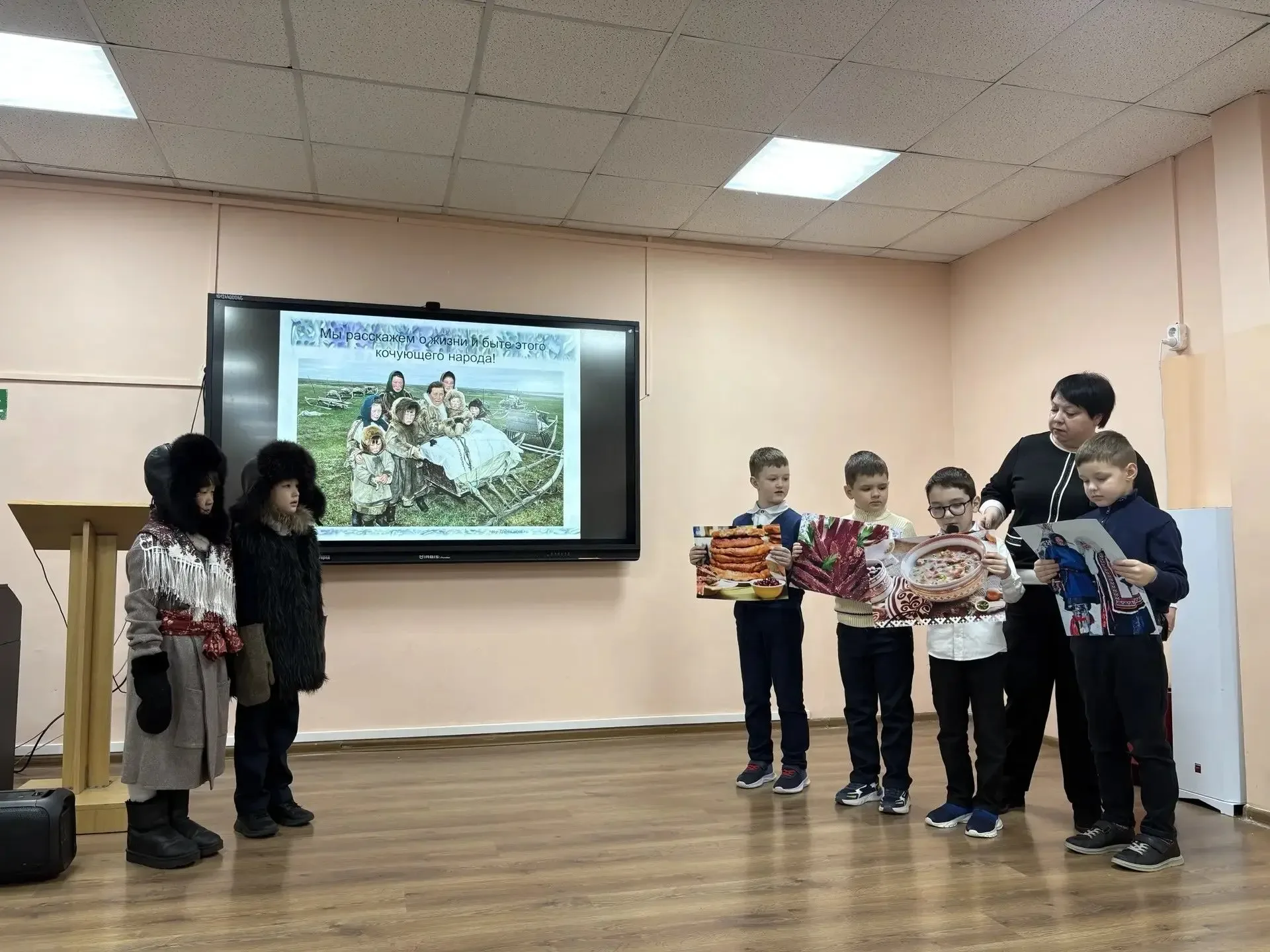 🇷🇺Знакомство с народами России  В учебном корпусе 2 с успехом завершился масштабный проект «Знакомст