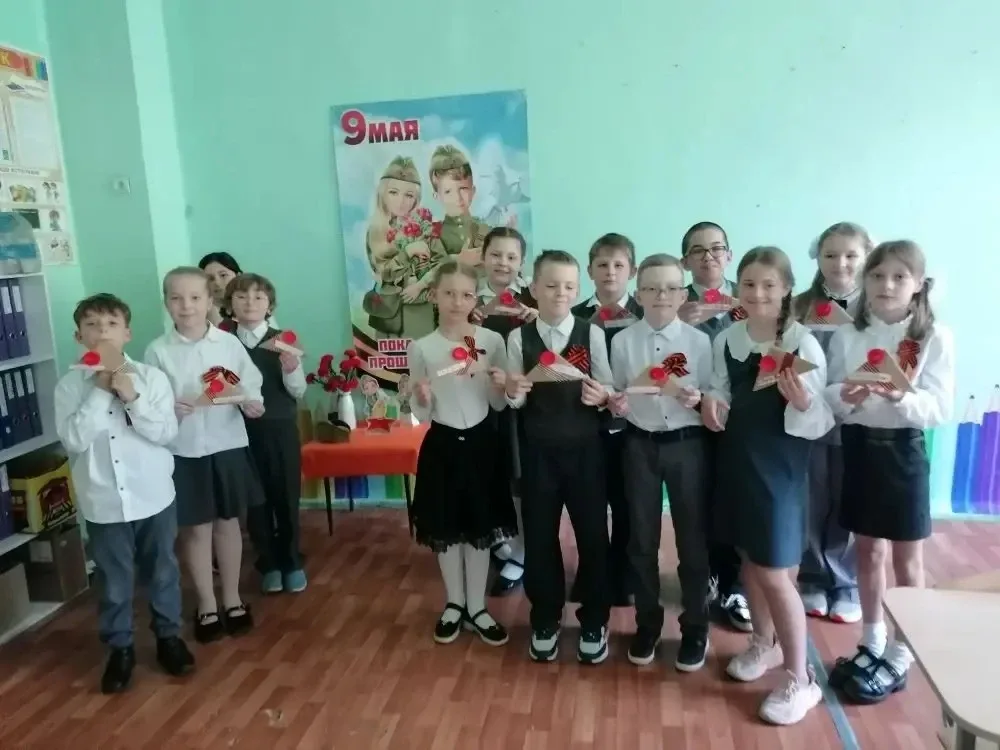 🎖️ Всероссийский урок Победы в нашей школе  В преддверии Дня Победы для учащихся был проведён Всерос