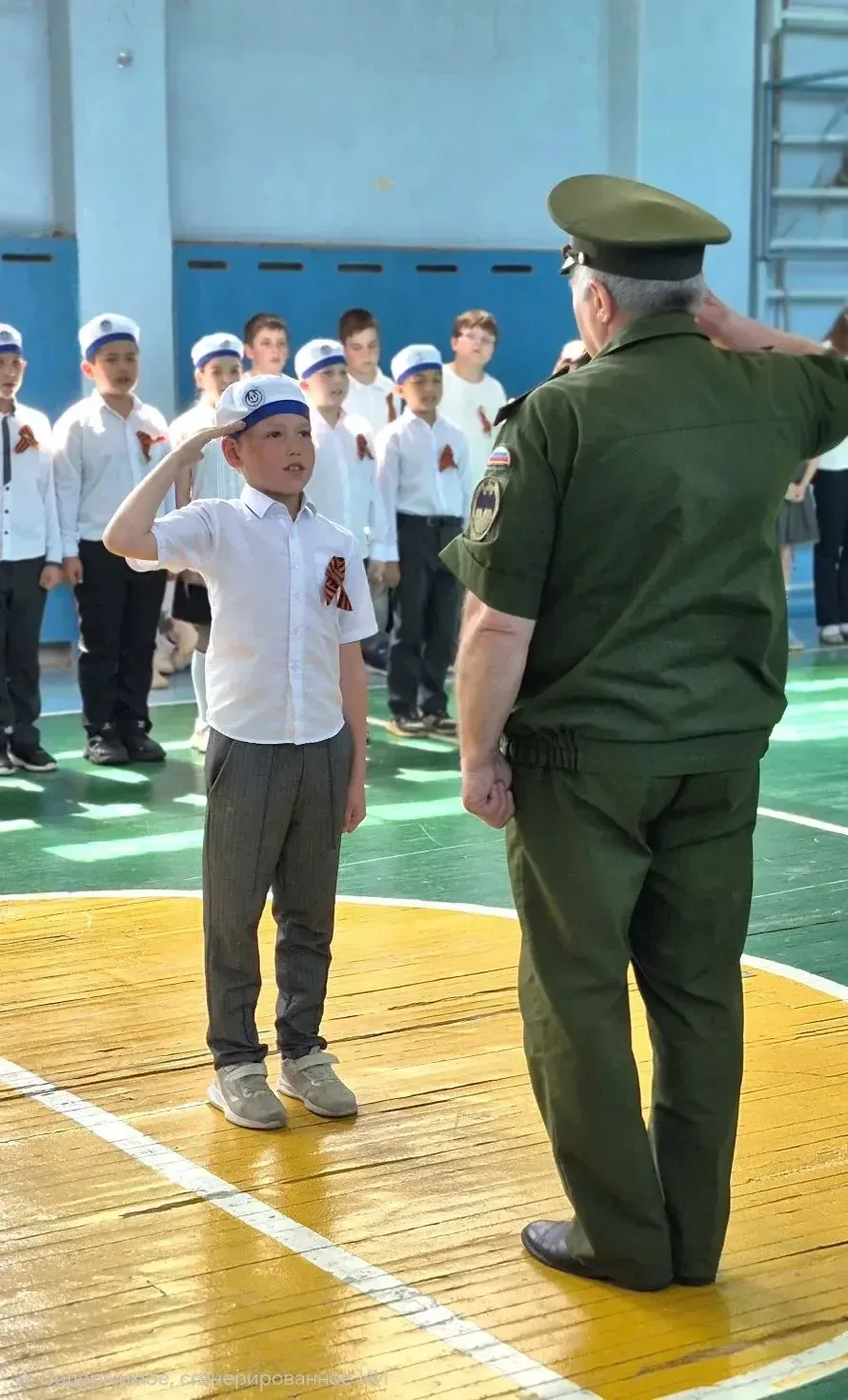 🎖️ «Смотр строя и песни»: гордость, дисциплина, единство! 🎖️  На этой неделе в нашей школе с большим