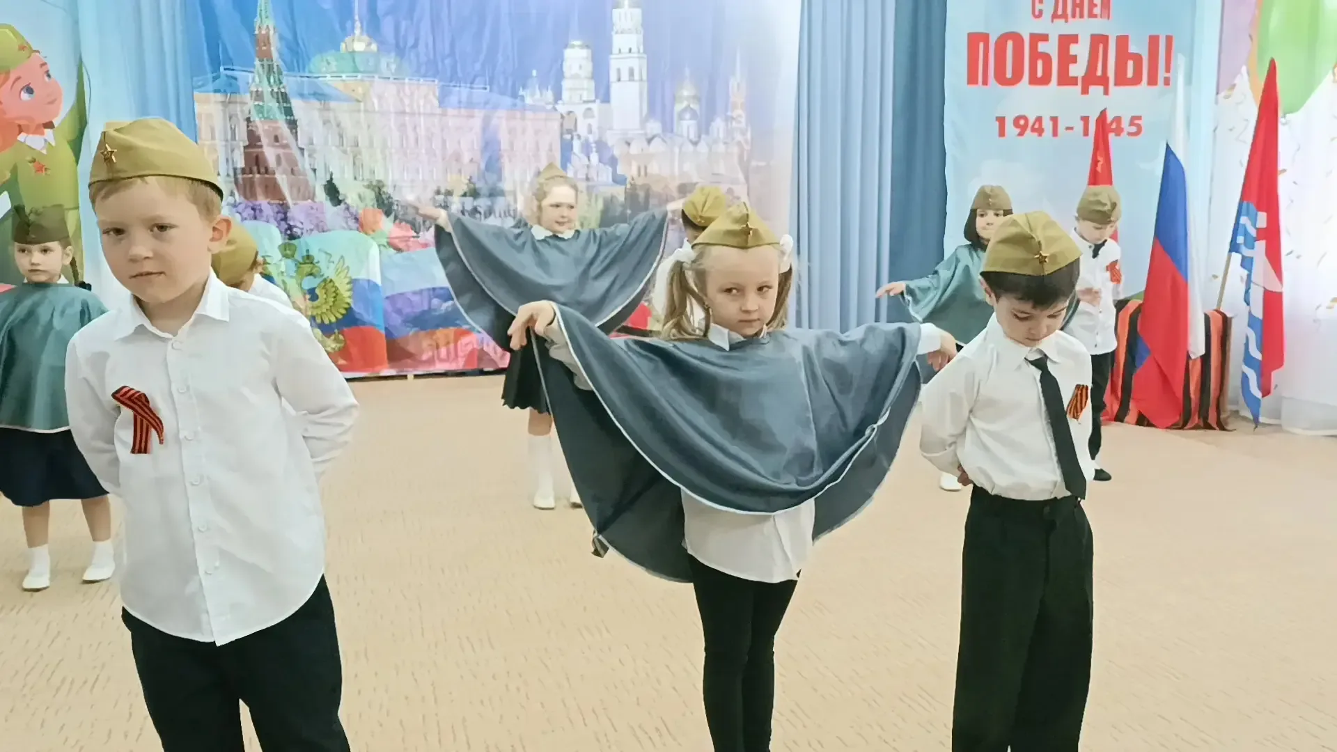Музыкально-патриотические мероприятия "Память и слава" прошли в дошкольном отделении 1. Программа ме