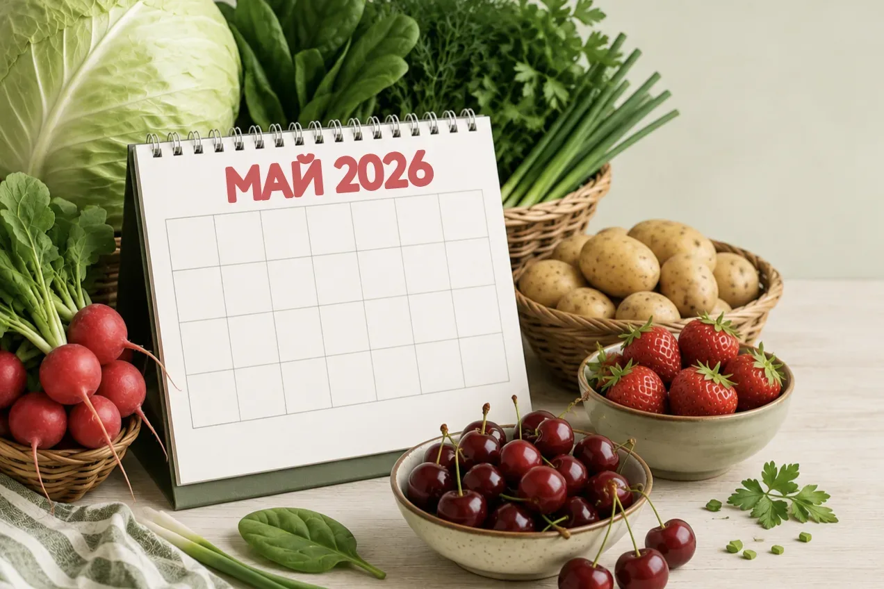 Майские витамины ☀️  ⏰ В самом разгаре май - время появления первой зелени и некоторых фруктов и ово