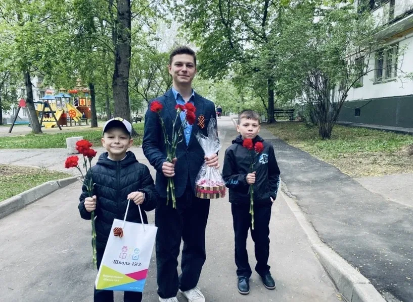 ⭐️Наши волонтеры поздравляли ветеранов Великой Отечественной войны Алексеевского района  Для ребят с