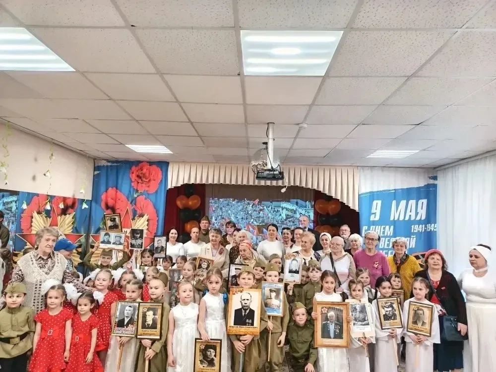 ПОБЕДА ЖИВА  🌟В нашем дошкольном отделении прошли торжественные мероприятия, посвященные 81-й годовщ