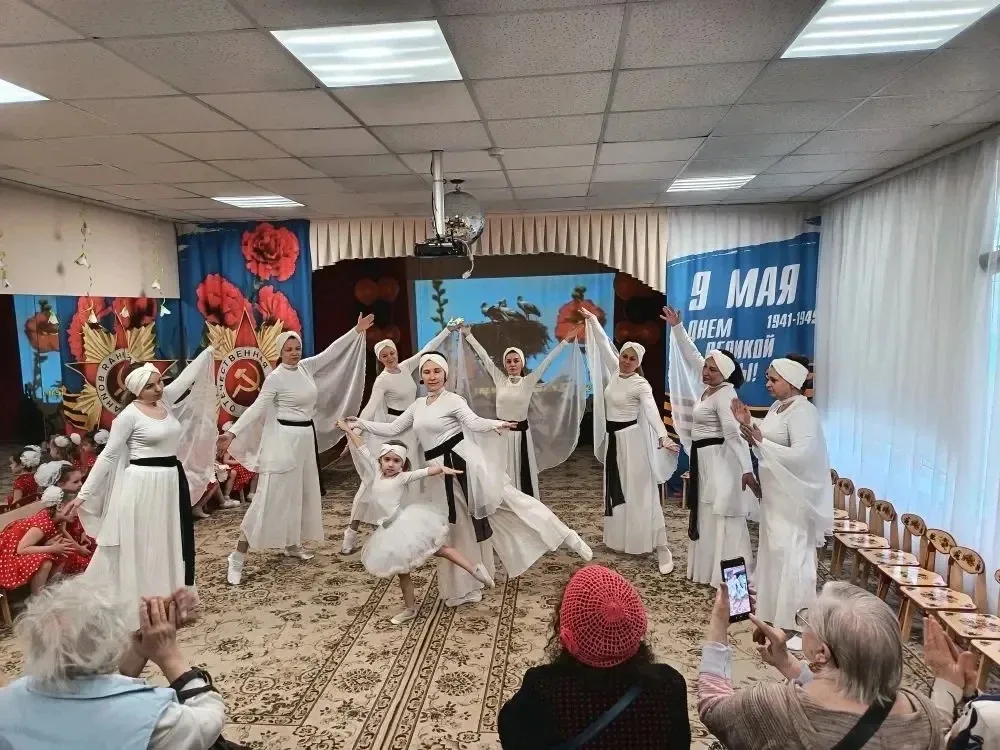 ПОБЕДА ЖИВА  🌟В нашем дошкольном отделении прошли торжественные мероприятия, посвященные 81-й годовщ