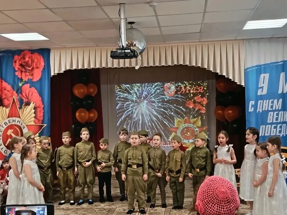 ПОБЕДА ЖИВА  🌟В нашем дошкольном отделении прошли торжественные мероприятия, посвященные 81-й годовщ