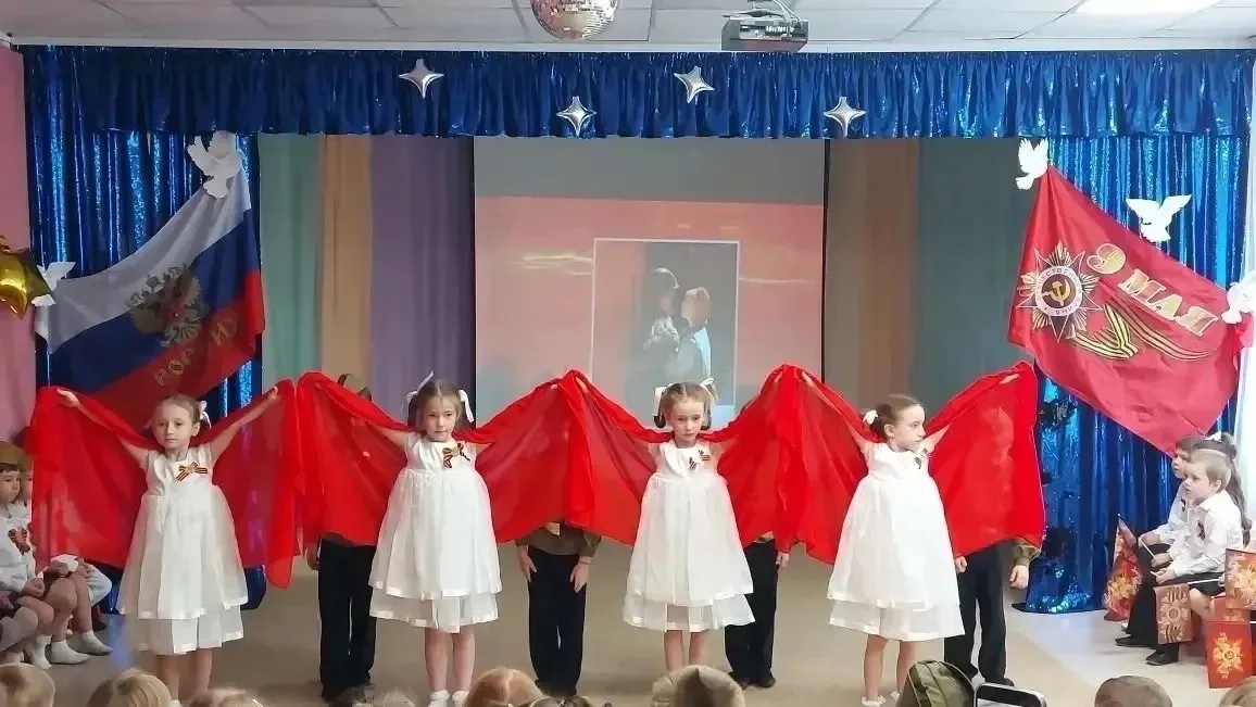 ПОБЕДА ЖИВА  🌟В нашем дошкольном отделении прошли торжественные мероприятия, посвященные 81-й годовщ