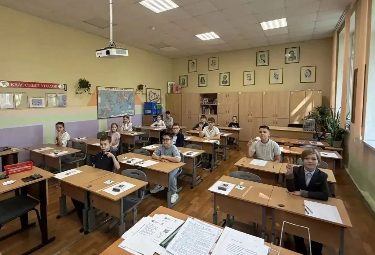 В школе прошёл второй этап Московской Олимпиады «Готов к жизни в умном городе» для 3–4 классов!  🌟 В