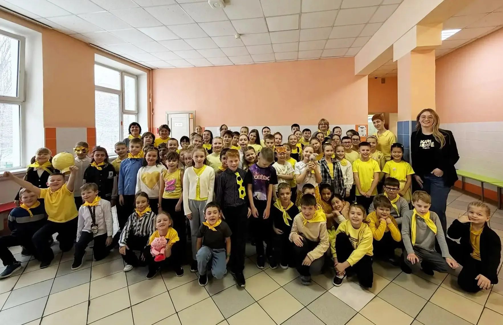 🌟 Цветные пятницы: яркое завершение! 🌟  🎉 Сиреневым цветом завершились цветные пятницы в этом учебно